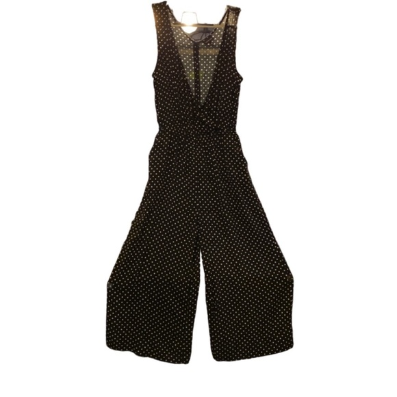 𝅺WHO what wear black and white polka dot jumper sz XS - no tie but in EUC - Picture 2 of 7